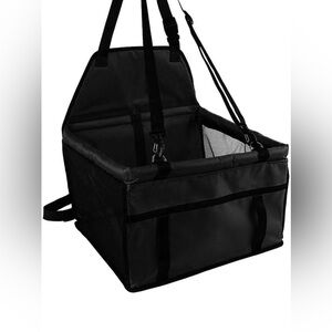 Pet Dog Booster Seat Collapsible Waterproof Safety Leash Non Slip Portable